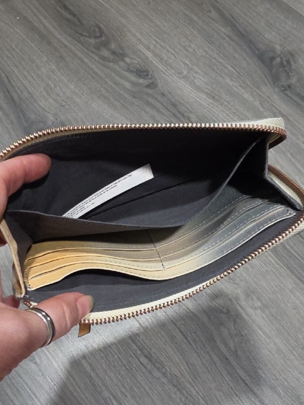 Free People OMBRE Emerson Leather Wallet - Picture 8 of 12